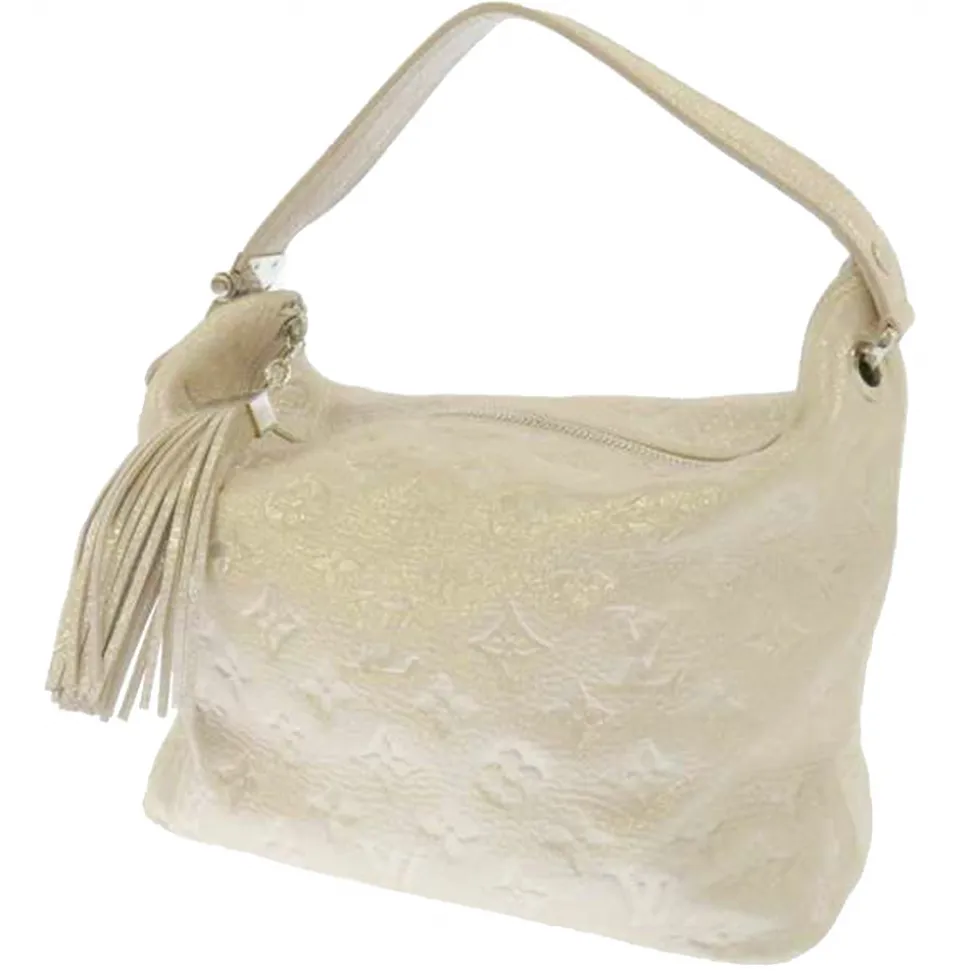 Louis Vuitton Vintage - Monogram Shimmer Halo - Silver - Calf Leather Handbag - Luxury High Quality - Avvenice