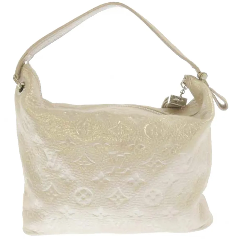 Louis Vuitton Vintage - Monogram Shimmer Halo - Silver - Calf Leather Handbag - Luxury High Quality - Avvenice
