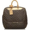 Louis Vuitton Vintage - Monogram Canvas Evasion Bag - Brown - Monogram Canvas and Leather Handbag - Luxury High Quality - Avvenice