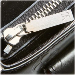 Louis Vuitton Vintage - Monogram Mat Alston Bag - Black - Vernis Leather Handbag - Luxury High Quality - Avvenice