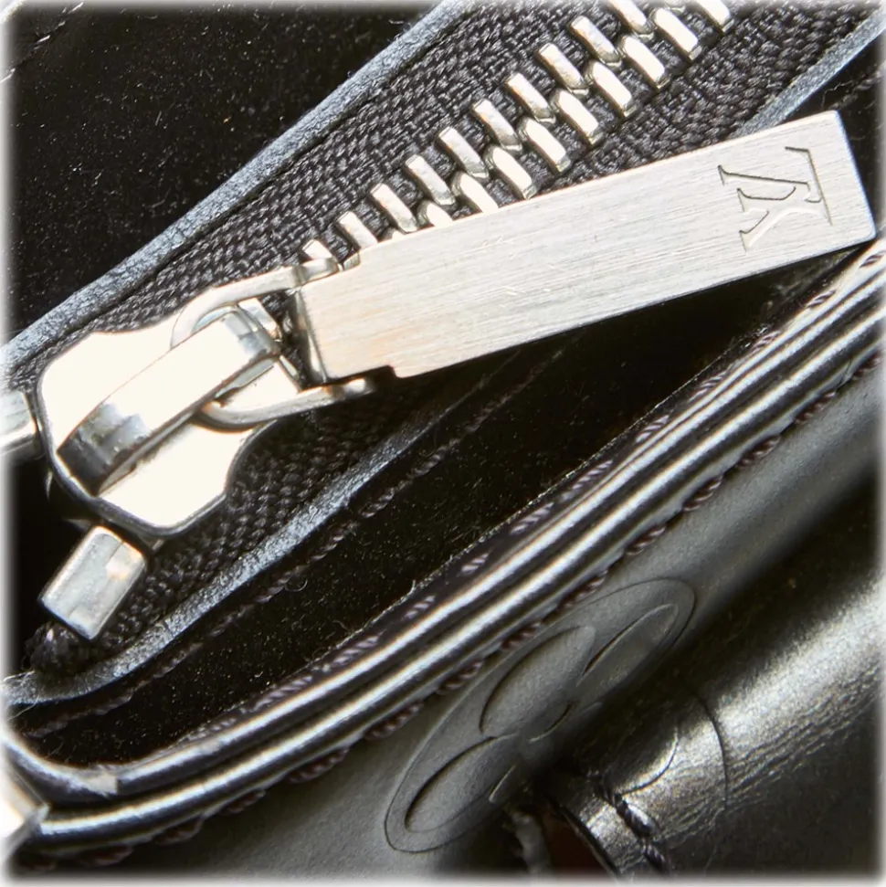 Louis Vuitton Vintage - Monogram Mat Alston Bag - Black - Vernis Leather Handbag - Luxury High Quality - Avvenice