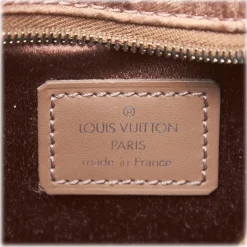 Louis Vuitton Vintage - Monogram Satin Little Boulogne Bag - Brown Bronze - Canvas and Leather Handbag - Luxury High Quality - Avvenice