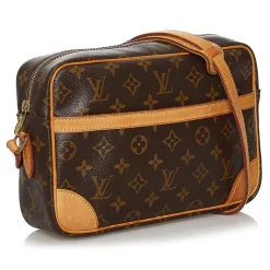 Louis Vuitton Vintage - Monogram Trocadero 30 - Brown - Monogram Canvas Crossbody Bag - Luxury High Quality - Avvenice