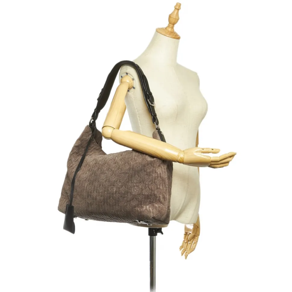 Louis Vuitton Vintage - Monogram Antheia PM - Dark Brown - Leather and Suede Shoulder Bag - Luxury High Quality - Avvenice