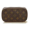 Louis Vuitton Vintage - Monogram Trousse Blush PM Pouch - Brown - Leather and Monogram Leather Pouch - Luxury High Quality - Avvenice