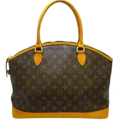 Louis Vuitton Vintage - Monogram Lockit Horizontal - Brown - Monogram Canvas Handbag - Luxury High Quality - Avvenice
