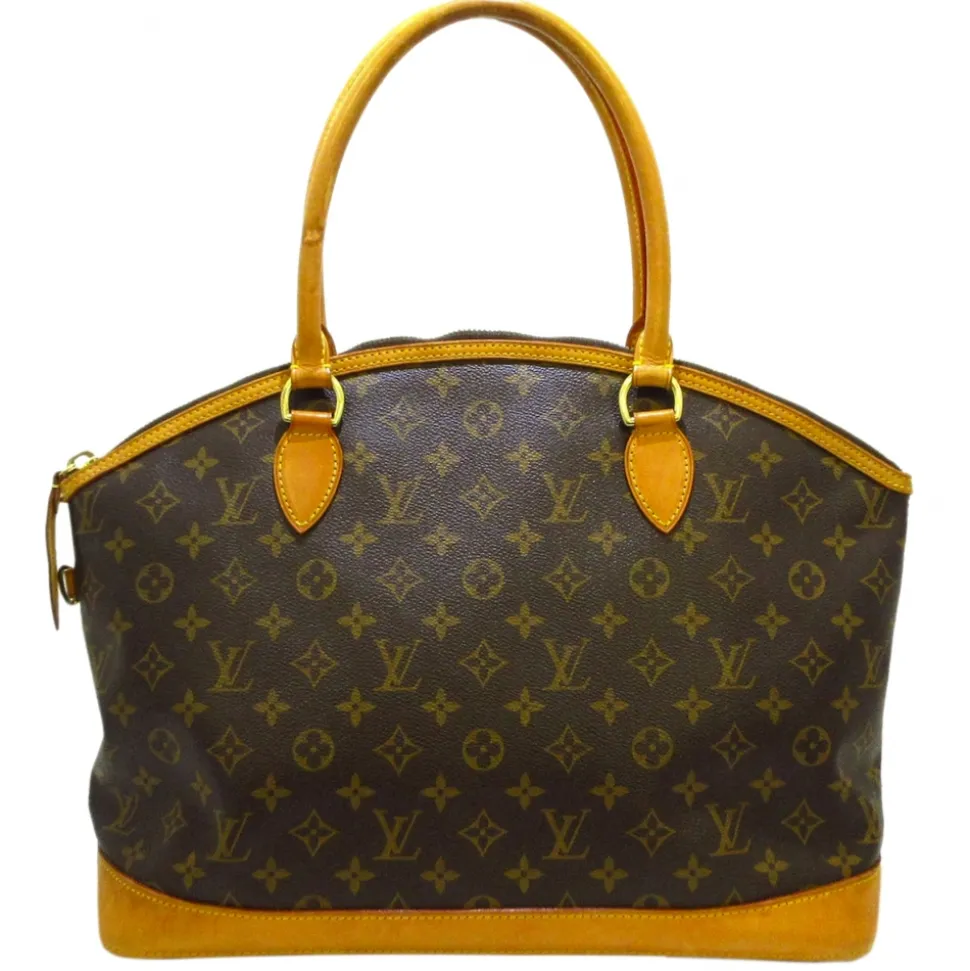 Louis Vuitton Vintage - Monogram Lockit Horizontal - Brown - Monogram Canvas Handbag - Luxury High Quality - Avvenice