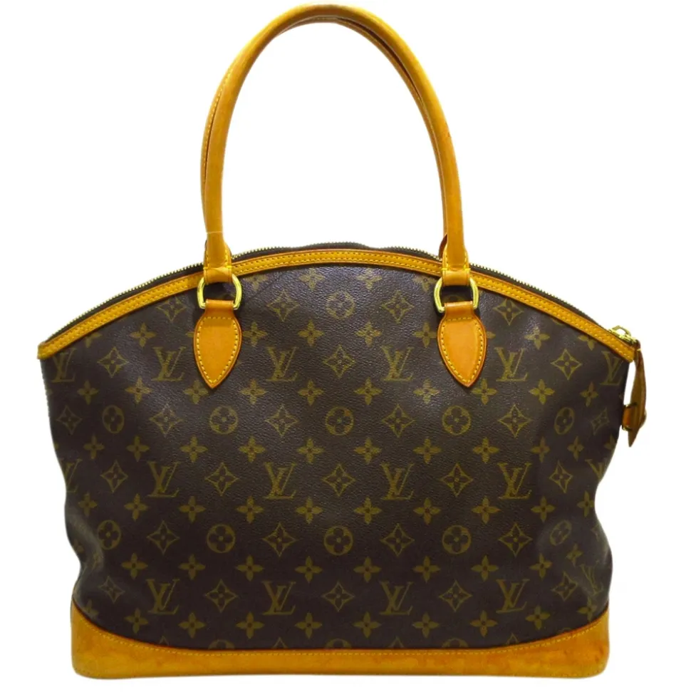 Louis Vuitton Vintage - Monogram Lockit Horizontal - Brown - Monogram Canvas Handbag - Luxury High Quality - Avvenice