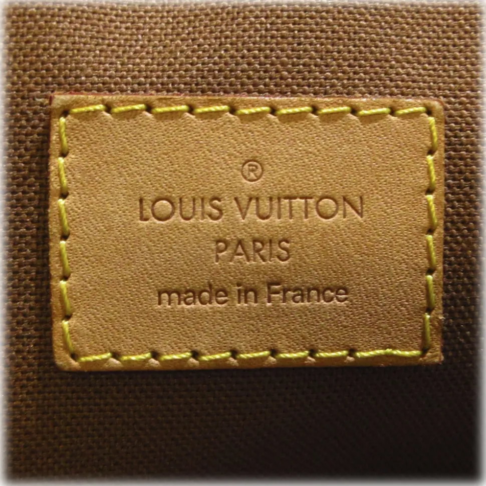 Louis Vuitton Vintage - Monogram Lockit Horizontal - Brown - Monogram Canvas Handbag - Luxury High Quality - Avvenice