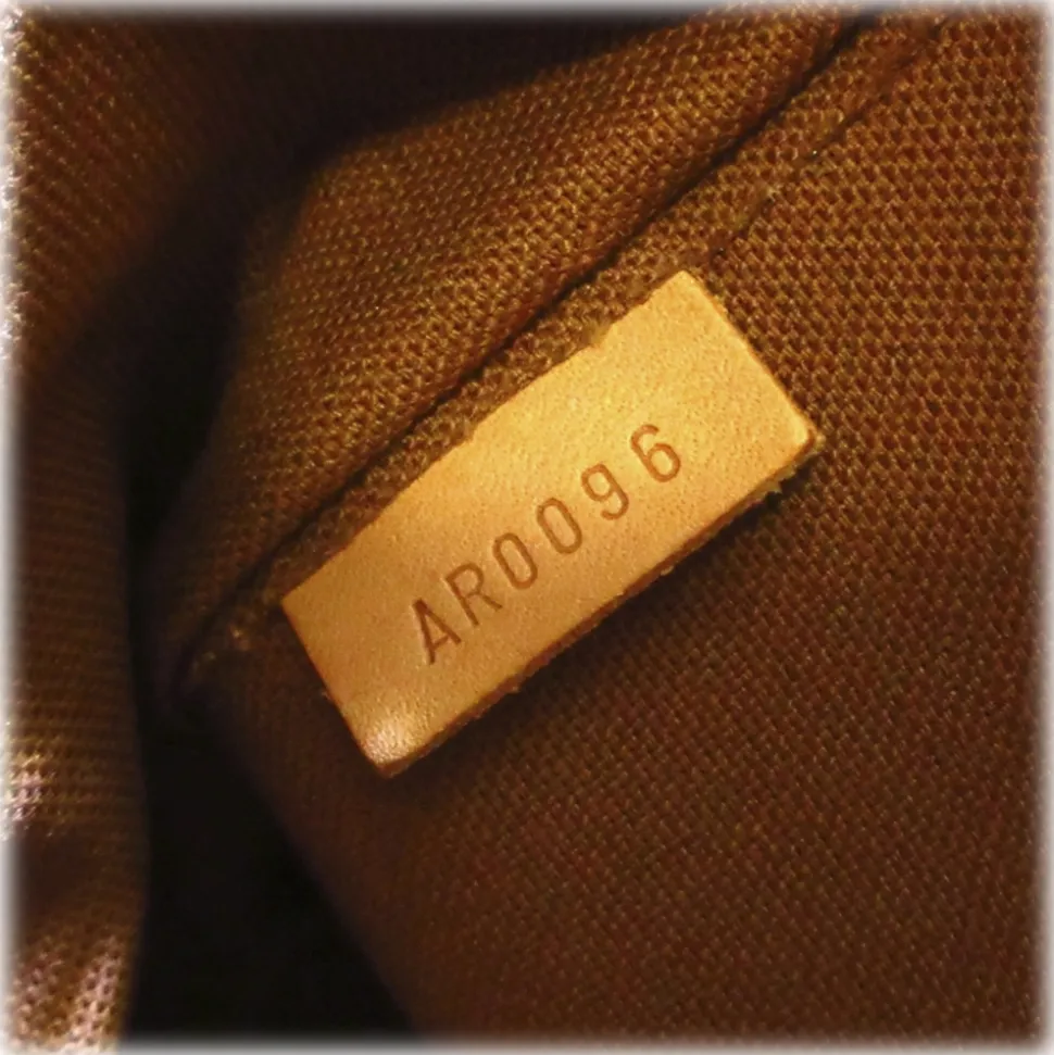 Louis Vuitton Vintage - Monogram Lockit Horizontal - Brown - Monogram Canvas Handbag - Luxury High Quality - Avvenice