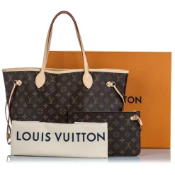 Louis Vuitton Vintage - Monogram Neverfull MM Bag - Brown - Monogram Canvas and Leather Handbag - Luxury High Quality - Avvenice