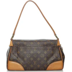 Louis Vuitton Vintage - Monogram Beverly MM - Brown - Leather Handbag - Luxury High Quality - Avvenice