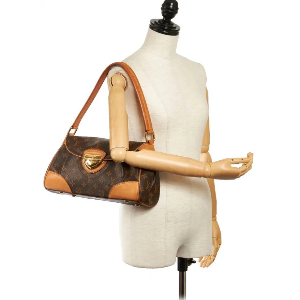 Louis Vuitton Vintage - Monogram Beverly MM - Brown - Leather Handbag - Luxury High Quality - Avvenice