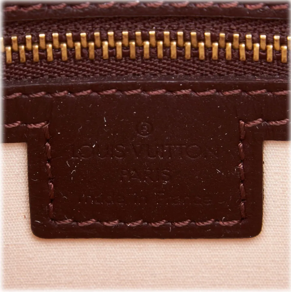 Louis Vuitton Vintage - Monogram Mini Lin Francoise Bag - Pink Brown - Monogram Leather Handbag - Luxury High Quality - Avvenice