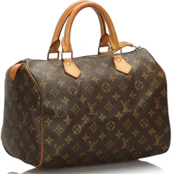 Louis Vuitton Vintage - Monogram Speedy 30 Bag - Brown - Leather Handbag - Luxury High Quality - Avvenice