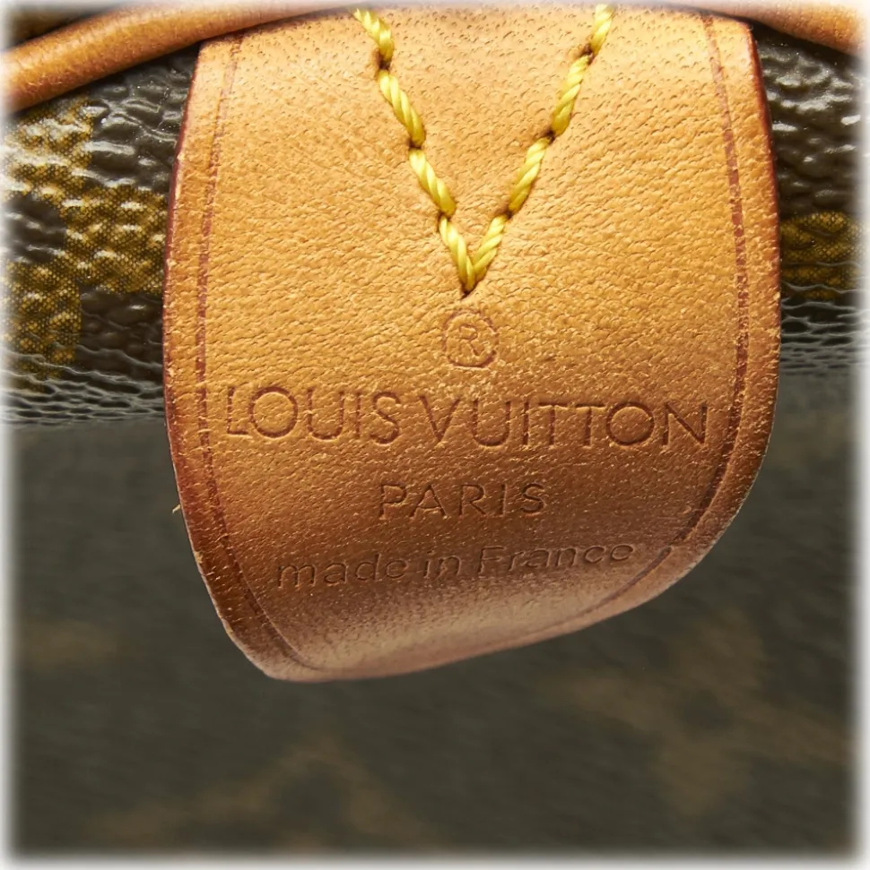 Louis Vuitton Vintage - Monogram Speedy 30 Bag - Brown - Leather Handbag - Luxury High Quality - Avvenice