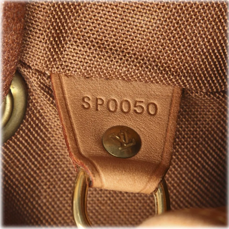 Louis Vuitton Vintage - Monogram Mini Montsouris Backpack - Brown - Canvas and Leather Backpack - Luxury High Quality - Avvenice