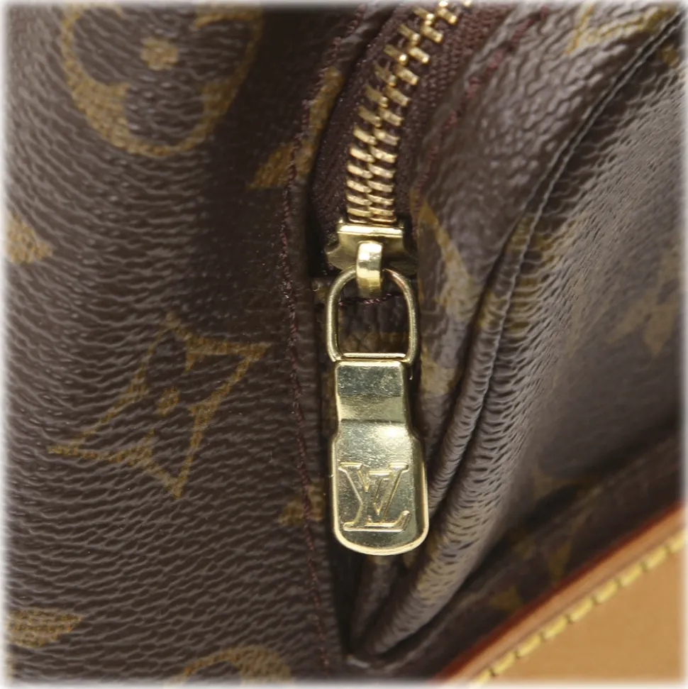 Louis Vuitton Vintage - Monogram Mini Montsouris Backpack - Brown - Canvas and Leather Backpack - Luxury High Quality - Avvenice