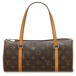 Louis Vuitton Vintage - Monogram Papillon 26 Bag - Brown - Monogram Canvas and Leather Vachetta Handbag - Luxury High Quality - Avvenice