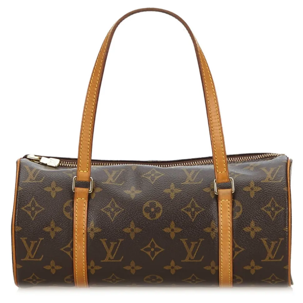 Louis Vuitton Vintage - Monogram Papillon 26 Bag - Brown - Monogram Canvas and Leather Vachetta Handbag - Luxury High Quality - Avvenice