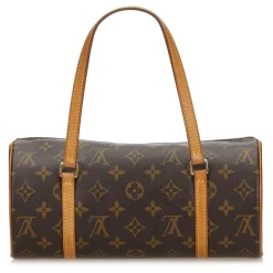Louis Vuitton Vintage - Monogram Papillon 26 Bag - Brown - Monogram Canvas and Leather Vachetta Handbag - Luxury High Quality - Avvenice