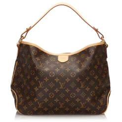 Louis Vuitton Vintage - Monogram Delightful PM - Brown - Canvas and Leather Handbag - Luxury High Quality - Avvenice