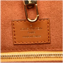 Louis Vuitton Vintage - Monogram Fold Tote PM Bag - Brown Red - Monogram Canvas and Leather Handbag - Luxury High Quality - Avvenice