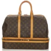 Louis Vuitton Vintage - Monogram Sac Sport - Brown - Monogram Canvas and Vachetta Leather Travel Bag - Luxury High Quality - Avvenice