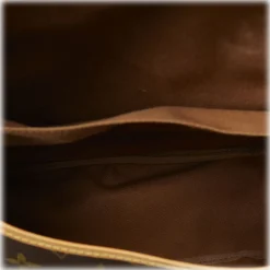 Louis Vuitton Vintage - Monogram Saumur 35 - Brown - Monogram Canvas and Vachetta Leather Crossbody Bag - Luxury High Quality - Avvenice