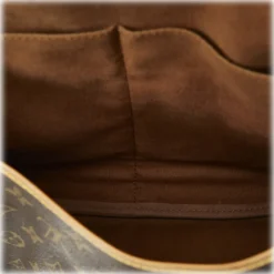 Louis Vuitton Vintage - Monogram Saumur 35 - Brown - Monogram Canvas and Vachetta Leather Crossbody Bag - Luxury High Quality - Avvenice