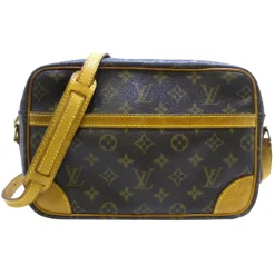 Louis Vuitton Vintage - Monogram Trocadero 27 - Brown - Monogram Canvas Crossbody Bag - Luxury High Quality - Avvenice