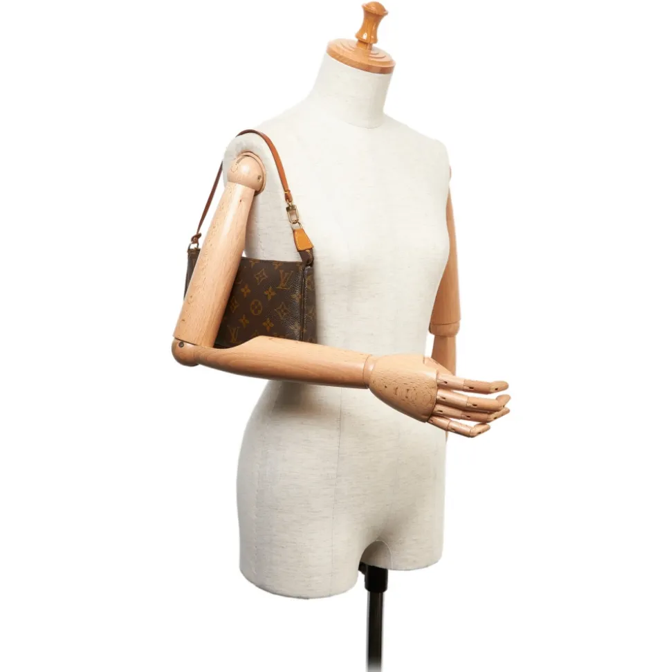 Louis Vuitton Vintage - Monogram Pochette Accessoires Bag - Brown - Leather Handbag - Luxury High Quality - Avvenice