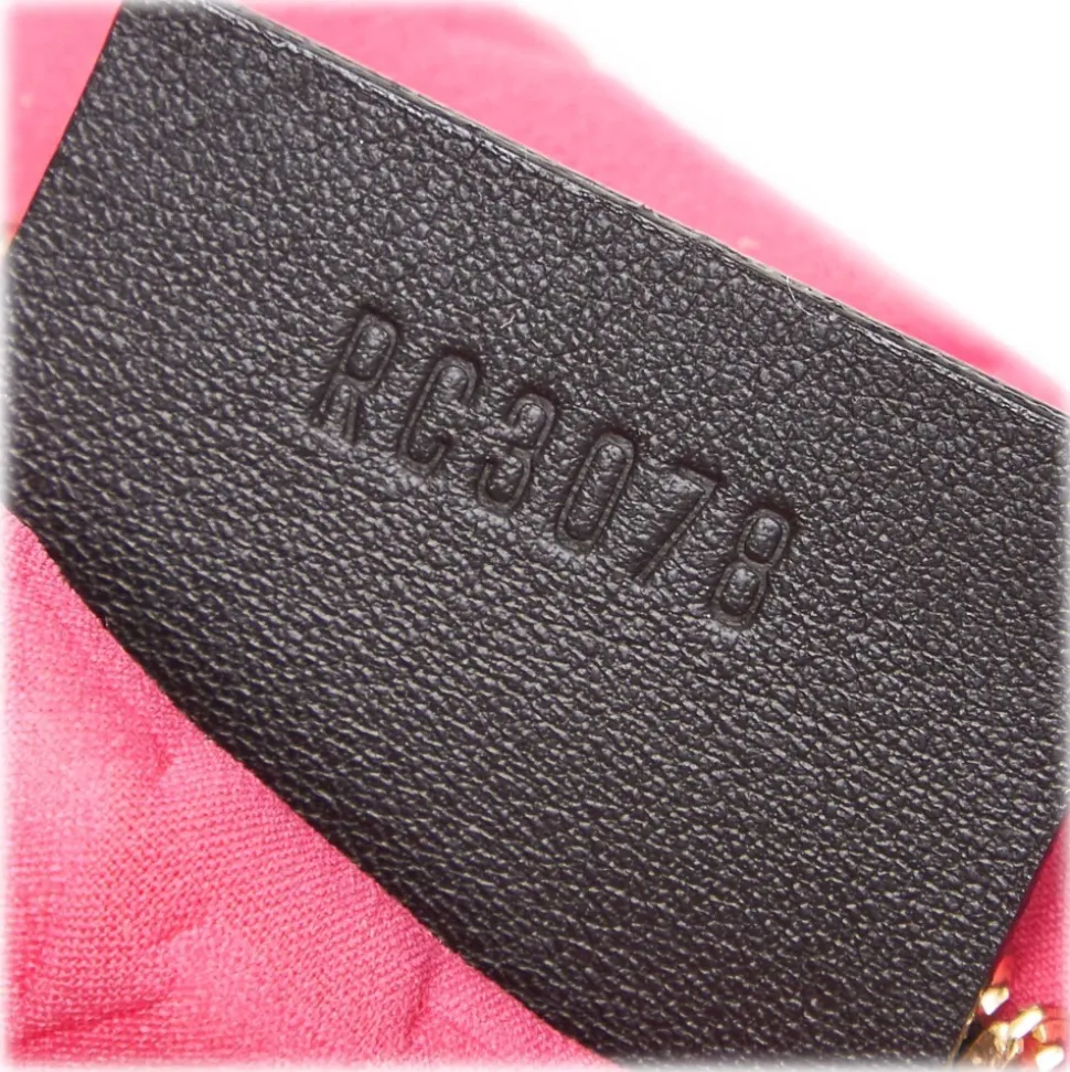 Louis Vuitton Vintage - Monogram Embossed Scuba Clutch Bag - Pink - Canvas Handbag - Luxury High Quality - Avvenice