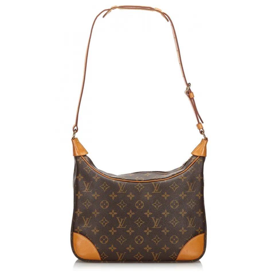 Louis Vuitton Vintage - Monogram Boulogne PM Bag - Brown - Monogram Canvas and Vachetta Leather Handbag - Luxury High Quality - Avvenice