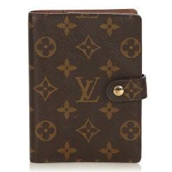 Louis Vuitton Vintage - Monogram Agenda PM - Brown - Diary in Monogram Leather and Leather - Luxury High Quality - Avvenice