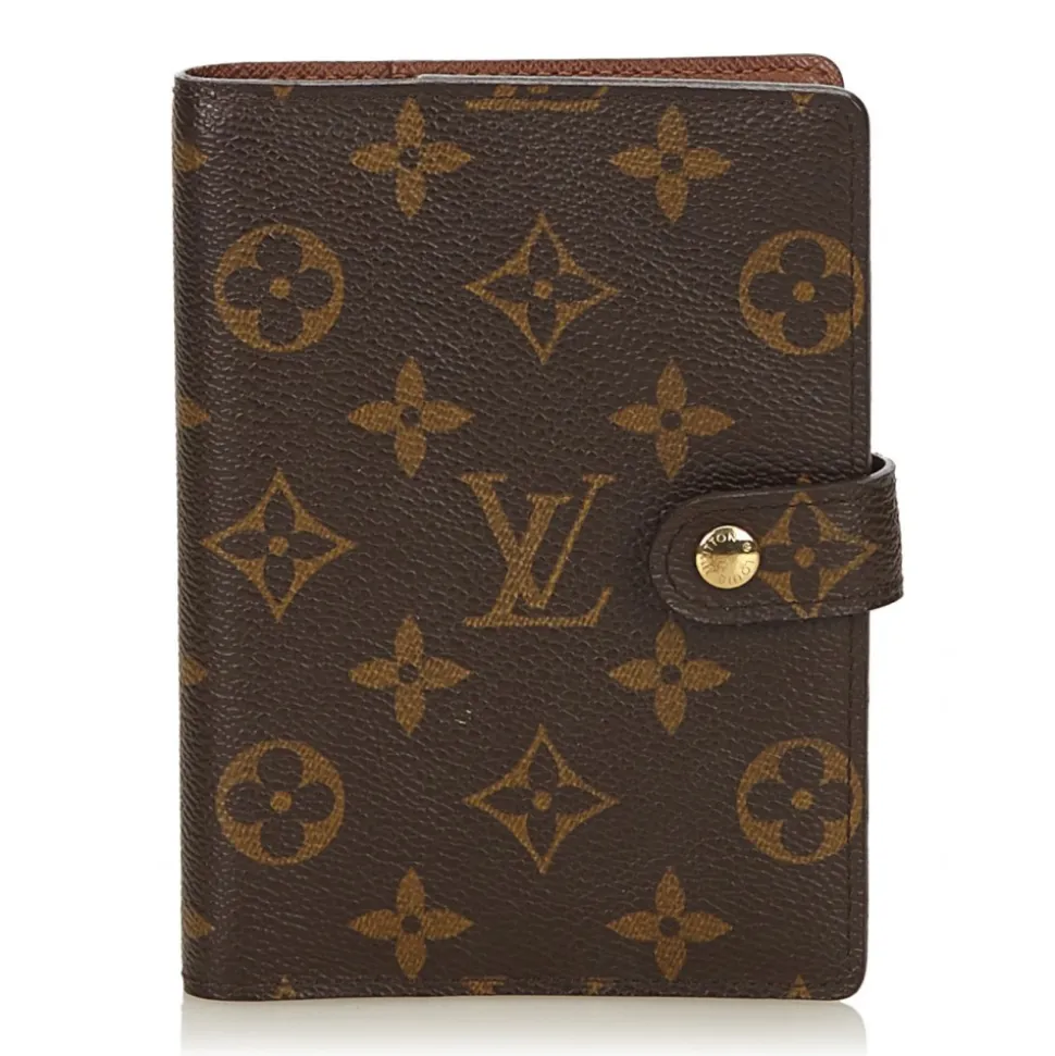 Louis Vuitton Vintage - Monogram Agenda PM - Brown - Diary in Monogram Leather and Leather - Luxury High Quality - Avvenice