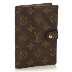 Louis Vuitton Vintage - Monogram Agenda PM - Brown - Diary in Monogram Leather and Leather - Luxury High Quality - Avvenice