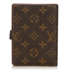 Louis Vuitton Vintage - Monogram Agenda PM - Brown - Diary in Monogram Leather and Leather - Luxury High Quality - Avvenice