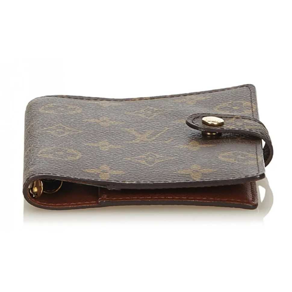 Louis Vuitton Vintage - Monogram Agenda PM - Brown - Diary in Monogram Leather and Leather - Luxury High Quality - Avvenice