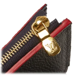 Louis Vuitton Vintage - Monogram Empreinte Zoe Wallet - Black - Leather and Calf Wallet - Luxury High Quality - Avvenice