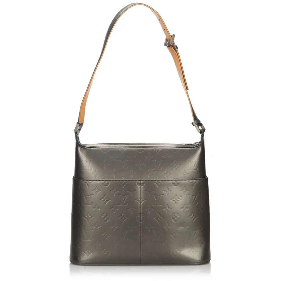 Louis Vuitton Vintage - Monogram Mat Sutter Bag - Gray - Leather Handbag - Luxury High Quality - Avvenice