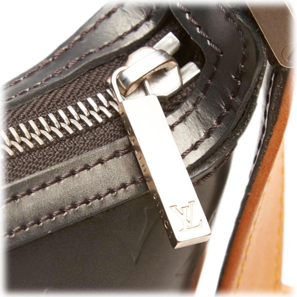Louis Vuitton Vintage - Monogram Mat Sutter Bag - Gray - Leather Handbag - Luxury High Quality - Avvenice