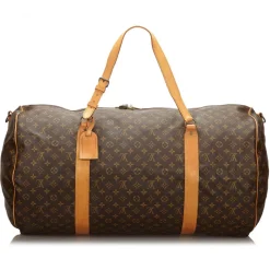 Louis Vuitton Vintage - Monogram Sac Polochon 65 Bag - Brown - Monogram Canvas and Leather Handbag - Luxury High Quality - Avvenice