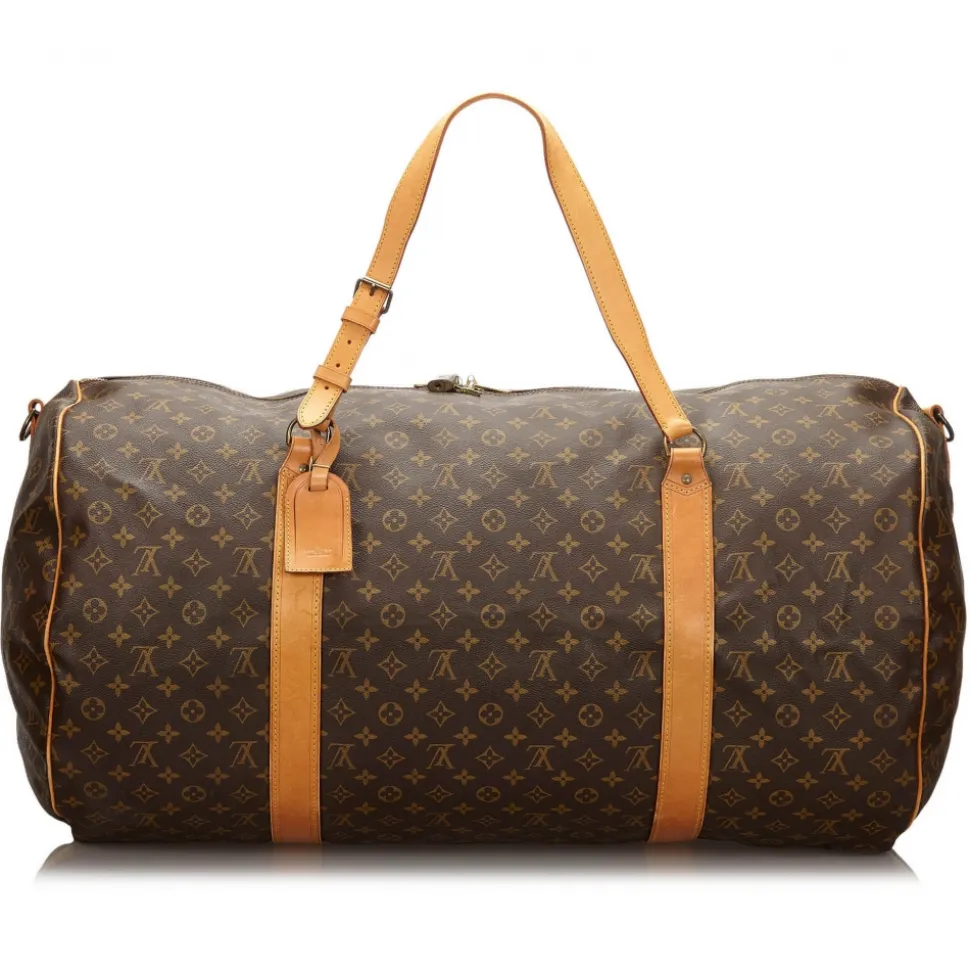Louis Vuitton Vintage - Monogram Sac Polochon 65 Bag - Brown - Monogram Canvas and Leather Handbag - Luxury High Quality - Avvenice