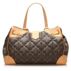 Louis Vuitton Vintage - Monogram Etoile Shopper Bag - Brown - Canvas and Python Leather Handbag - Luxury High Quality - Avvenice