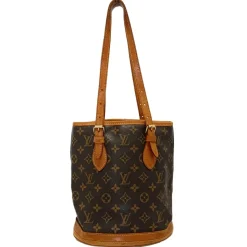 Louis Vuitton Vintage - Monogram Petit Bucket - Brown - Monogram Canvas Tote Bag - Luxury High Quality - Avvenice