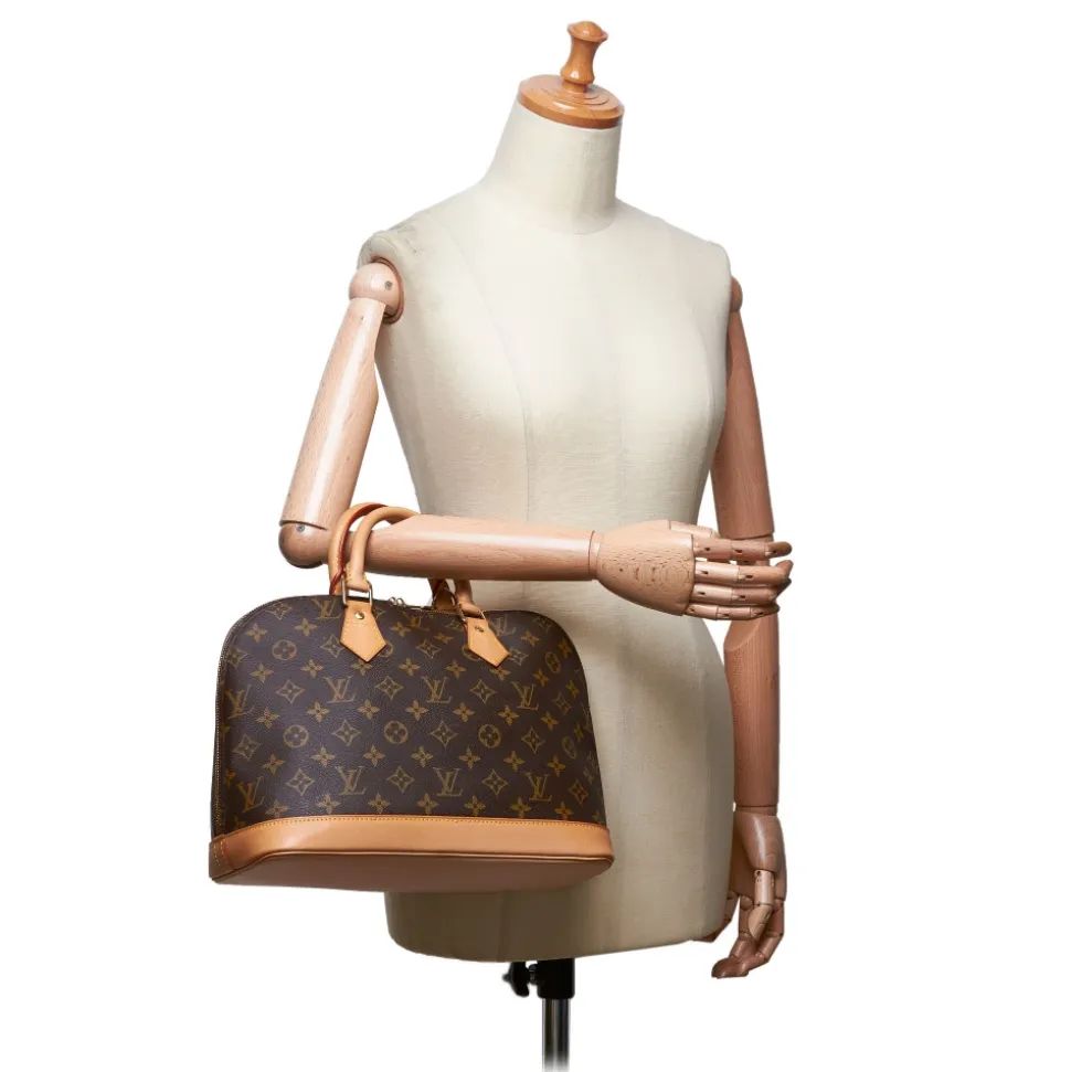 Louis Vuitton Vintage - Monogram Alma PM Bag - Brown - Monogram Leather Handbag - Luxury High Quality - Avvenice