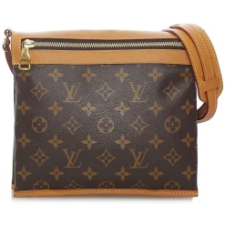 Louis Vuitton Vintage - Monogram Saumur Messenger PM - Brown - Leather Handbag - Luxury High Quality - Avvenice