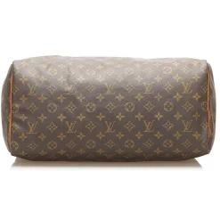 Louis Vuitton Vintage - Monogram Speedy 40 - Brown - Monogram Canvas x Vachetta Leather Boston Bag - Luxury High Quality - Avvenice