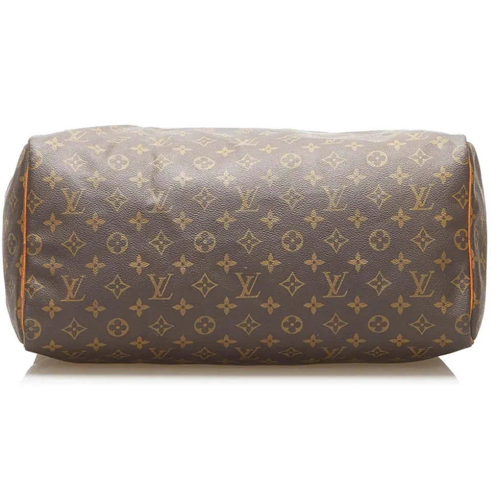 Louis Vuitton Vintage - Monogram Speedy 40 - Brown - Monogram Canvas x Vachetta Leather Boston Bag - Luxury High Quality - Avvenice